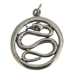 Philip Simmons Snake Charm Sterling Silver Charleston SC Christopher Gads House